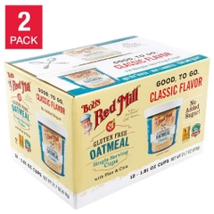 Yến mạch ăn liền dạng cốc bob'b red mill oatmeal cups