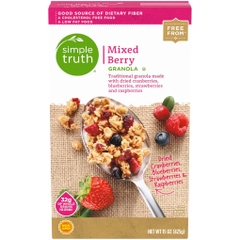 Ngũ cốc yến mạch trái cây simple truth mixed berry granola
