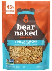 Ngũ cốc yến mạch vani hạnh nhân bear naked fit granola cereal vegan vanilla almond