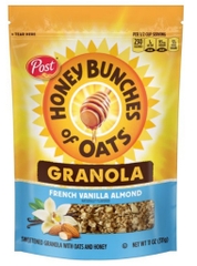 Ngũ cốc yến mạch vani hạnh nhân honey bunches of oats french vanilla granola
