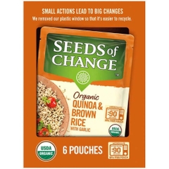 Hạt diêm mạch & gạo lứt hữu cơ seeds of change organic quinoa and brown rice