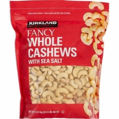 Hạt điều nguyên hạt kirkland signature fancy whole cashews