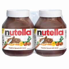 Bơ phết hạt phỉ với cacao nutella hazelnut spread with cocoa