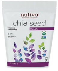 Hạt chia hữu cơ nutiva organic chia seed, 907g