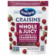 Quả nam việt quốc sấy khô ocean spray craisins whole dried cranberries