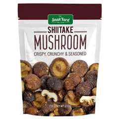 Nấm đông cô sấy giòn the snak yard est. 2018 shiitake mushrooms, 3 pack