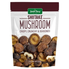 Nấm đông cô sấy giòn the snak yard est. 2018 shiitake mushrooms, 210g