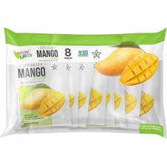 Xoài lát sấy khô paradise green premium dried mango slices