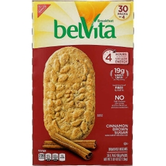 Bánh quy ăn sáng belvita breakfast biscuit, cinnamon brown sugar