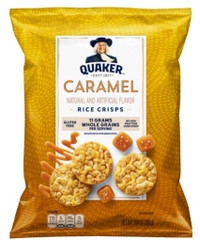 Bánh gạo vị caramel quaker rice cakes caramel 200g