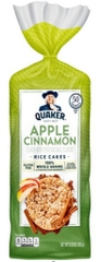 Bánh gạo vị táo quế quaker rice cakes apple cinnamon