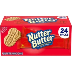 Bánh quy bơ đậu phộng nutter butter sandwich cookies
