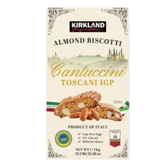 Bánh biscotti ăn kiêng kirkland signature cantuccini toscani igp almond biscotti