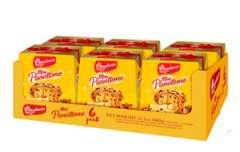 Bánh bông lan nho truyền thống ý bauducco mini panettone classic