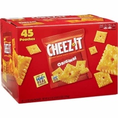 Bánh quy phô mai giòn sunshine cheez - it crackers, cheddar 1.91 kg