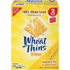 Bánh ngũ cốc lúa mì nguyên hạt wheat thins 100% whole grain crackers, original
