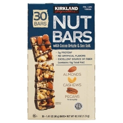Bánh mix các loại đậu hạt kirkland signature nut bars