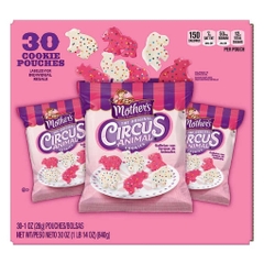 Bánh quy hình thú mother's circus animal cookies, the original