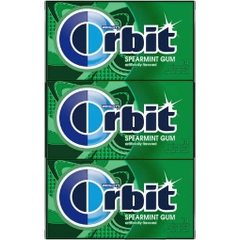 Kẹo cao su không đường vị bạc hà á orbit sugar free gum, spearmint