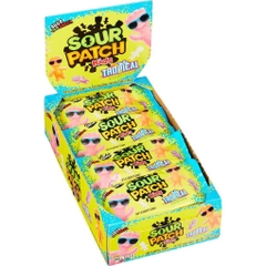 Kẹo dẻo chua ngọt sour patch kids soft & chewy candy, tropical