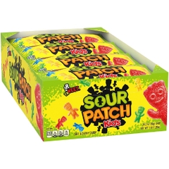 Kẹo dẻo chua ngọt sour patch kids soft & chewy candy, original