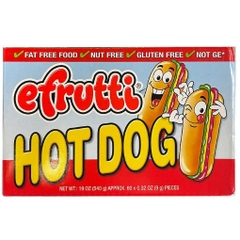 Kẹo dẻo hình bánh mì kẹp xúc xích e.frutti gummi hot dog