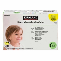 Tã dán em bé từ 16 kg trở lên kirkland signature diapers sizes 6 ( 35+ ib/ 16+ kg )