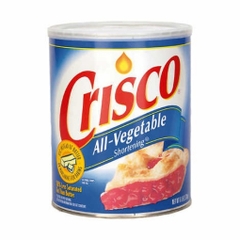 Chất béo bão hòa dùng thay bơ crisco all - vegetable shortening