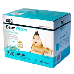 Khăn lau cho bé rico baby wipes