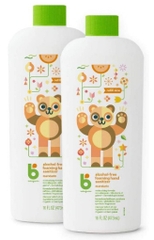 Nước rửa tay khô tạo bọt Đồ dùng cho Bé babyganics foaming pump hand sanitizer 473 ml