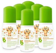 Nước rửa tay khô tạo bọt Đồ dùng cho Bé babyganics foaming pump hand sanitizer