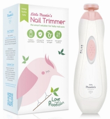 Bộ mài dũa móng tay dành cho bé little martin's drawer baby nail trimmer file with light
