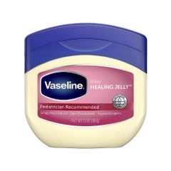 Sáp dưỡng điều trị da khô và ngăn ngừa da bị hăm do hăm tã bảo vệ & tinh khiết không gây dị ứng và nhẹ nhàng trên da vaseline baby healing jelly, 13 oz