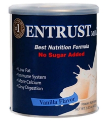 Sữa bột không đường entrust best nutrition formula vanilla flavor