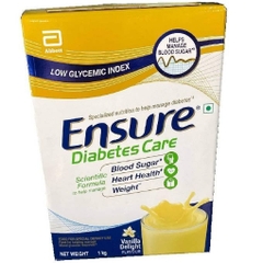 Sữa bột dành cho người tiểu đường abbott ensure diabetes care vanilla delight flavor 1kg
