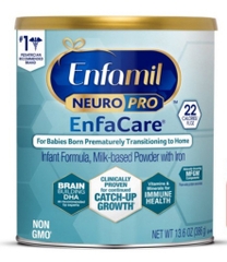Sữa bột chuyên biệt cho trẻ sinh non, nhẹ cân enfamil enfacare gmo-free milk-based powder with iron powder baby formula