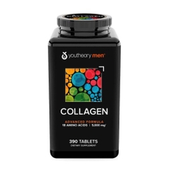 Viên uống chống lão hóa dành cho nam youtheory men’s collagen advanced formula type 1-2-3, 390 viên