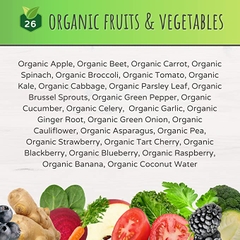 Siêu thực phẩm bổ sung hệ miễn dịch vị trái cây FeelGood Organic Superfoods Immune Support Shot, Fruit punch flavor