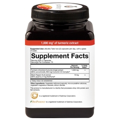 Viên uống tinh chất nghệ Youtheory Turmeric Extra Strength Formula 1000mg, 180 viên