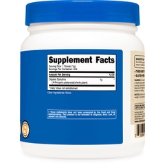 Bột tảo xoắn hữu cơ Nutricost Organic Spirulina Powder