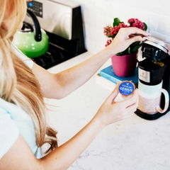Cà phê rang xay dạng cốc vitacup genius coffee pods, infused w/ mct oil, turmeric, vitaminms