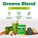 Bột cỏ lúa mì, rau củ quả hữu cơ Amazing Grass Greens Blend Superfood - Original, 480g