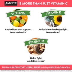 Kẹo dẻo bổ sung vitamin & khoáng chất Airborne Immune Support Supplement,75 Gummies