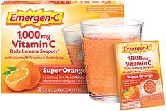 Bột hòa tan Vitamin C hỗ trợ miễn dịch hàng ngày Emergen-C Vitamin C 1,000 mg Daily Immune Support, 60 gói