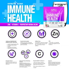 Bột bổ sung vitamin và khoáng chất vị trái cây Zipfizz Immune Health Berry Flavor