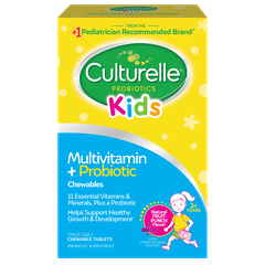 Viên nhai hỗ trợ tiêu hóa và miễn dịch cho bé Culturelle Kids Complete Multivitamin + Probiotic Chewable, 50 viên.