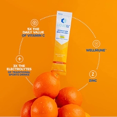 Bột điện giải hương quýt Liquid I.V. Hydration Multiplier Plus Immune Support, Tangerine