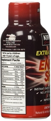 Nước tăng lực cường độ cao Kirkland Signature Extra Strength Energy Shot, 48 chai