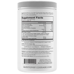 Bột collagen bổ sung vitamin và khoáng chất Codeage Platinum Multi Collagen Peptides Powder