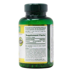 Viên uống bổ sung Vitamin D3 Nature’s Bounty Vitamin D3 125 mcg (5000IU), 400 viên